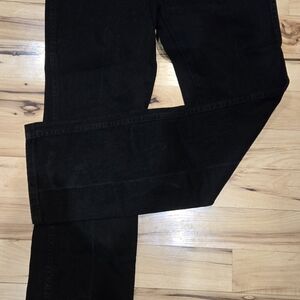 Men's Slim Black Wrangler Jeans